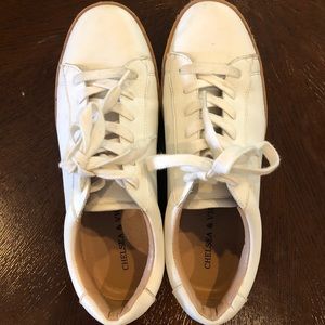 Leather Platform Sneakers